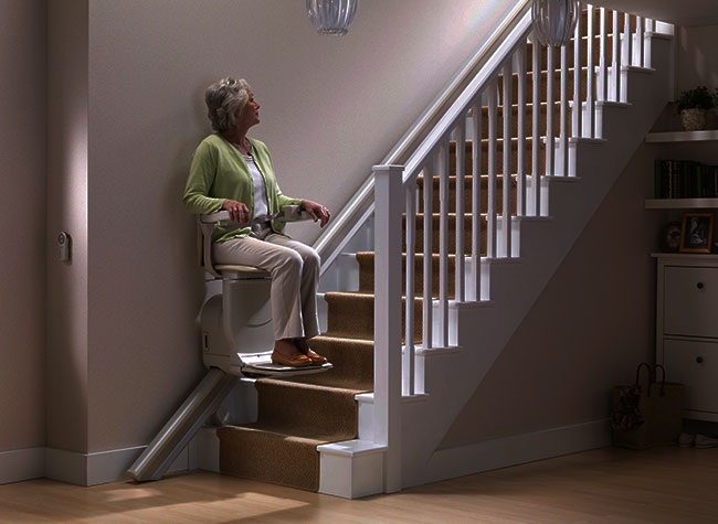 stairlift keeps going even in a power cut